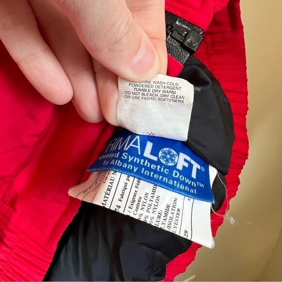 ✨ Marmot Red Puffer Zip Up Vest Medium - Picture 8 of 12
